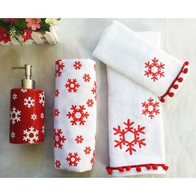 Xmas bathroom set and new  design bathroom sets for home