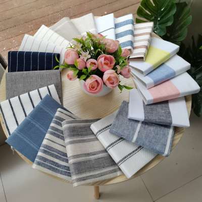 flax cloth wholesale yarn dye linen napkins