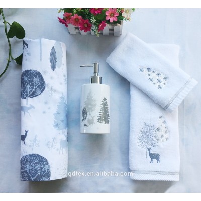 bathroom set and Christmas  design bath accessories