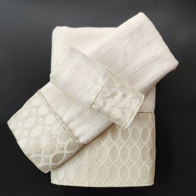 High Quality cotton linen hand embroider linen tea Towel Sets